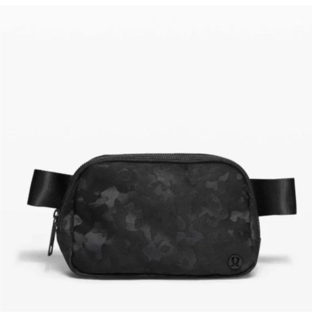 Black Camo Lululemon Belt Bag